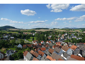 Blick auf Naumburg (Foto: Karl-Franz Thiede)